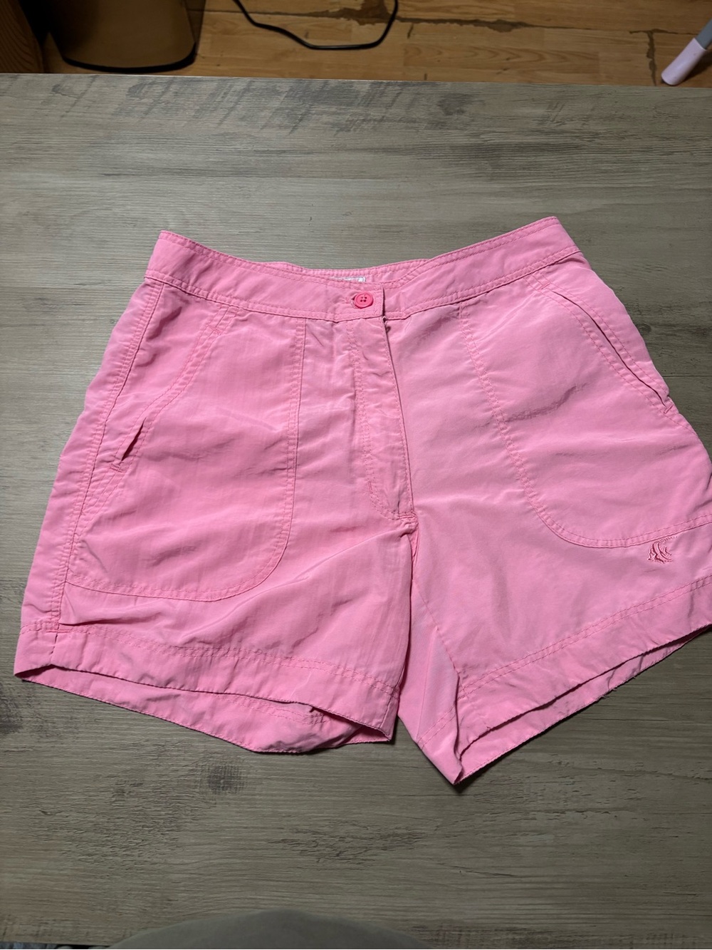 Guy Harvey Women's Pink Casual Pull-On Bermuda Shorts size 4